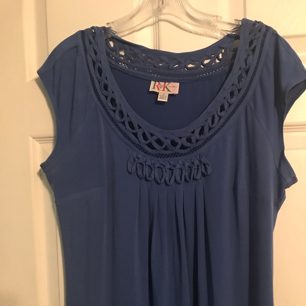 Blue dress